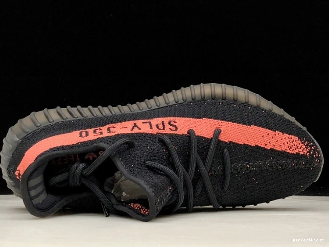 Boost 350 Black Red BY9612 Yeezy Adidas V2 Core 0714